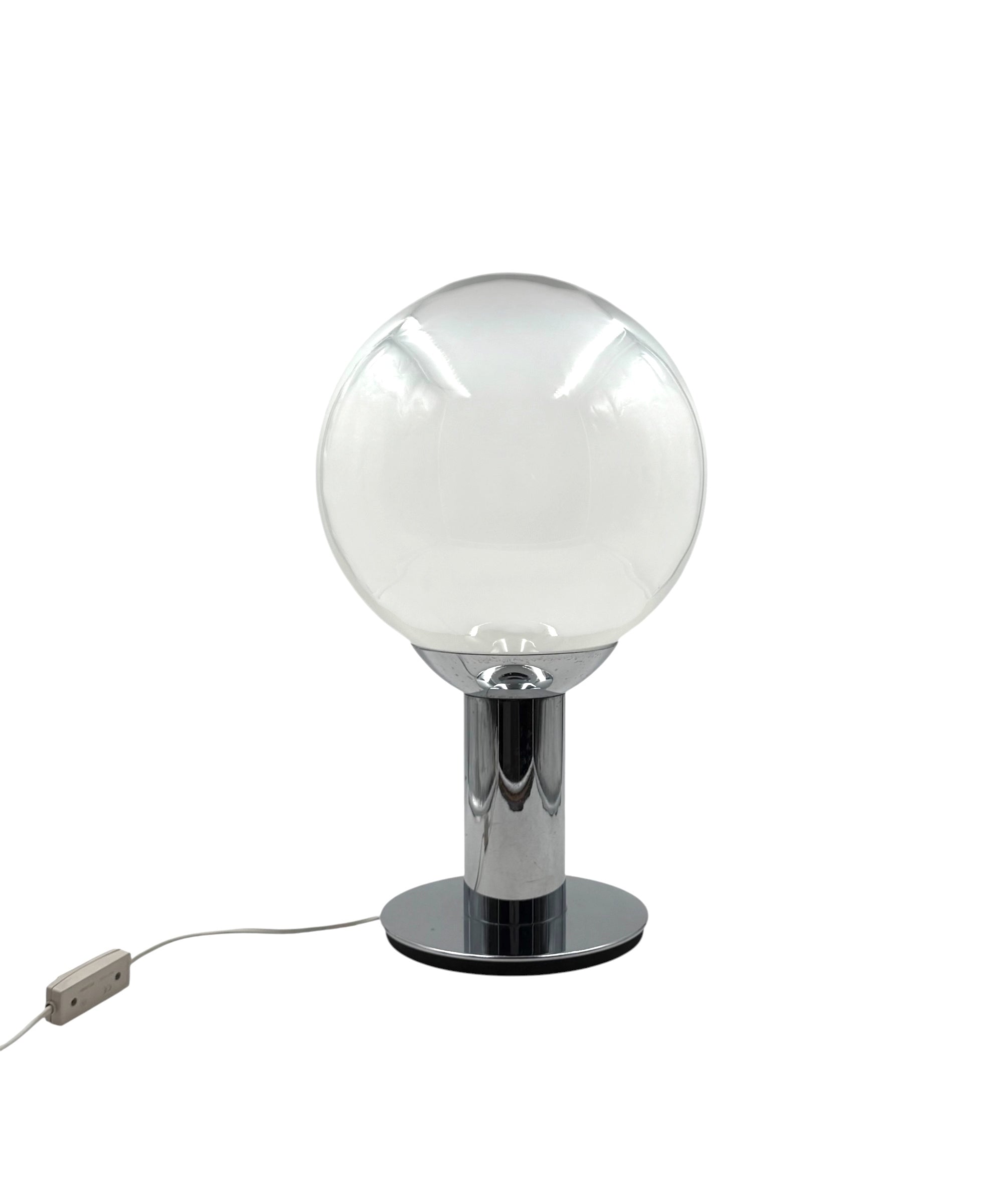 Space_Age_Chrome_and_Glass_Table_Floor_Lamp,_France_1970s