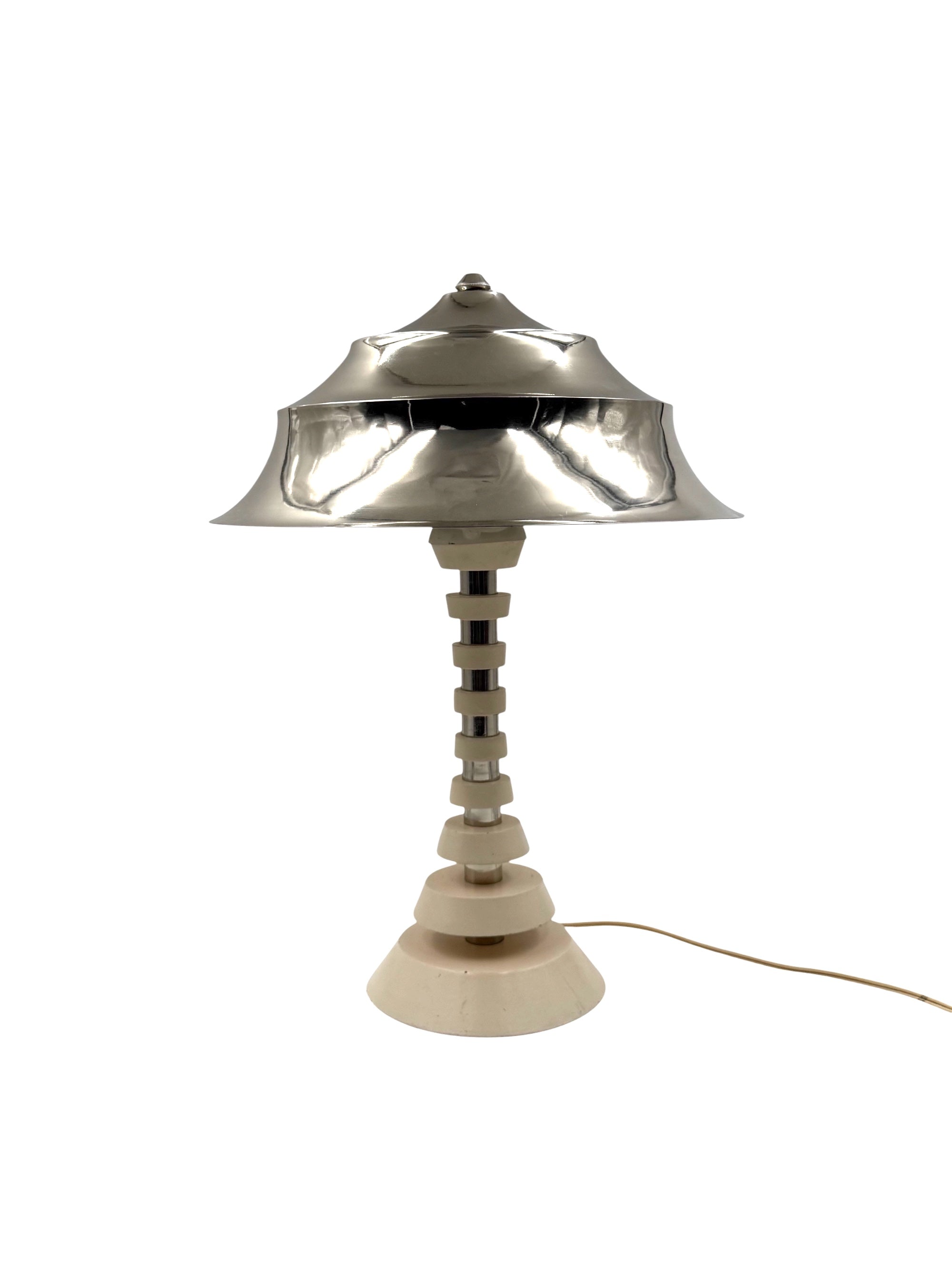 French_Space_Age_Table_Lamp_in_Chrome-Plated_Metal_and_Wood,_1970s