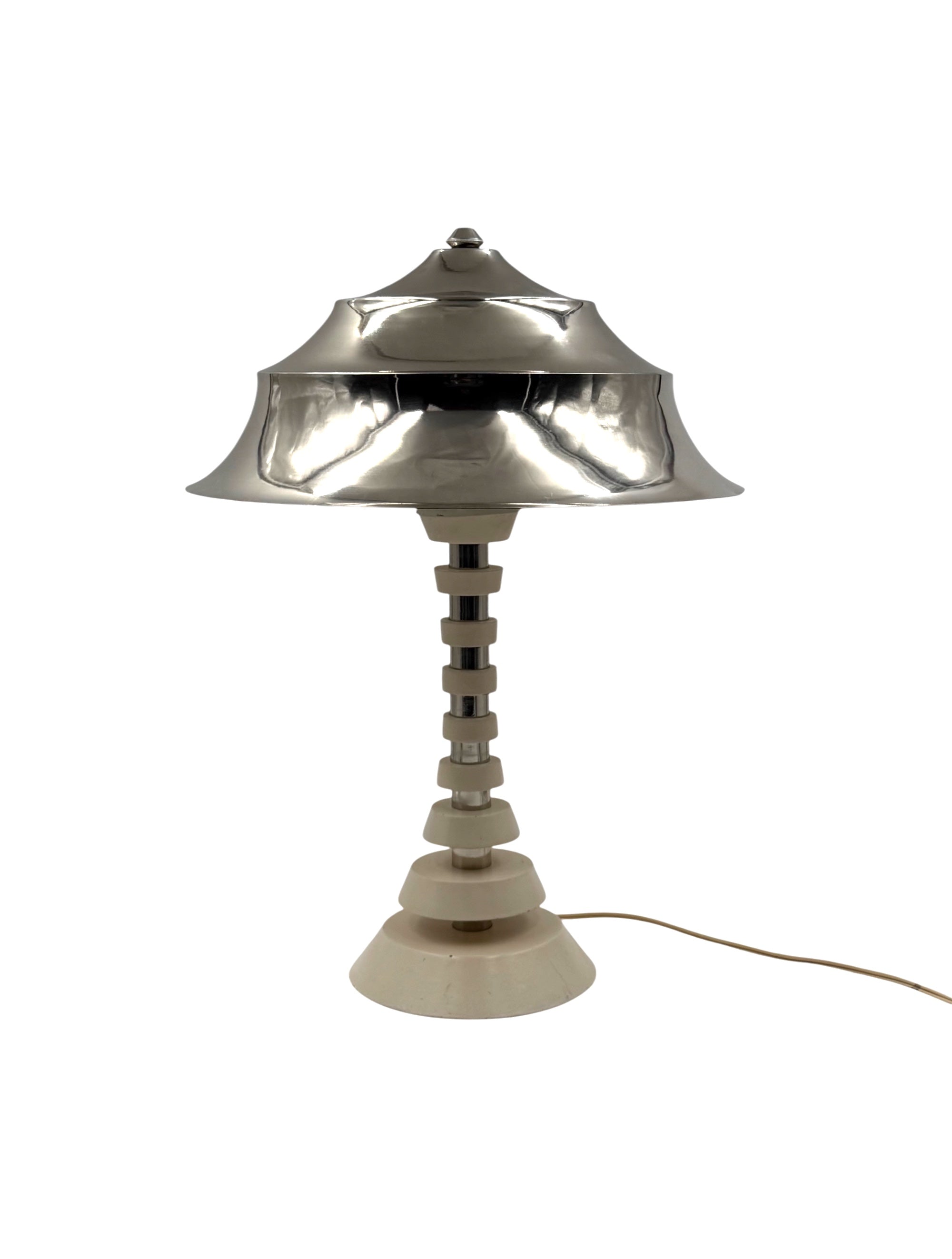 French_Space_Age_Table_Lamp_in_Chrome-Plated_Metal_and_Wood,_1970s