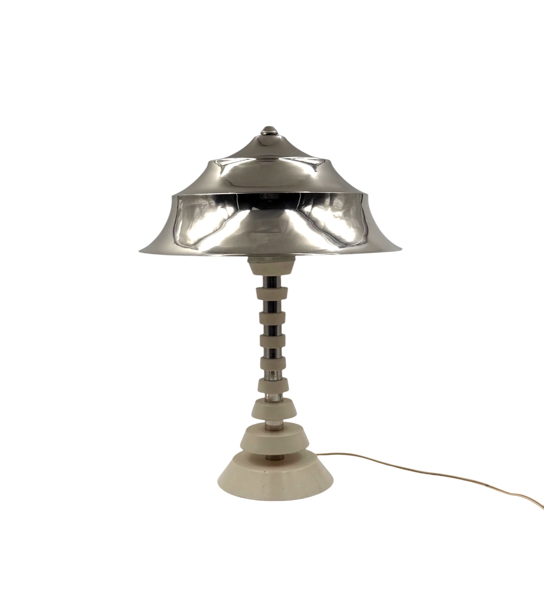 French_Space_Age_Table_Lamp_in_Chrome-Plated_Metal_and_Wood,_1970s