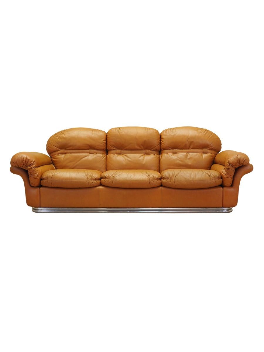 Space_Age_Sofa,_Orange_Leather,_1960s,_Italy