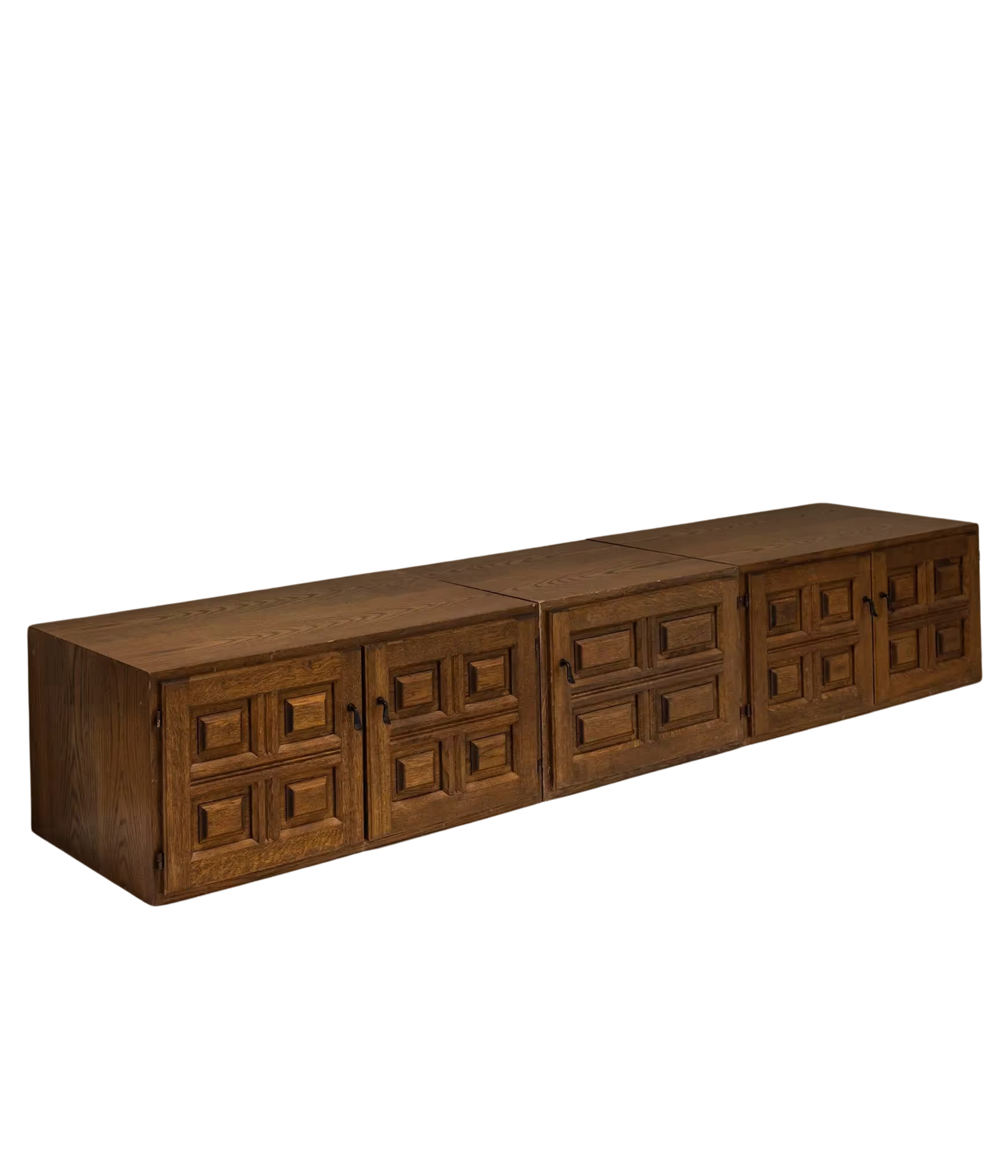 Spanish_Brutalist_Lowboard_in_Oak,_1970s