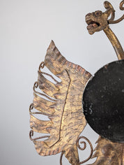 Spanish_Neo-Gothic_Style_Mirror_in_Gilded_Iron_with_Two-Headed_Dragon