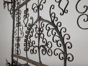 Spanish_Wrought_Iron_Fireplace_Screen_Candelabra,_Arts_and_Crafts,_1880s