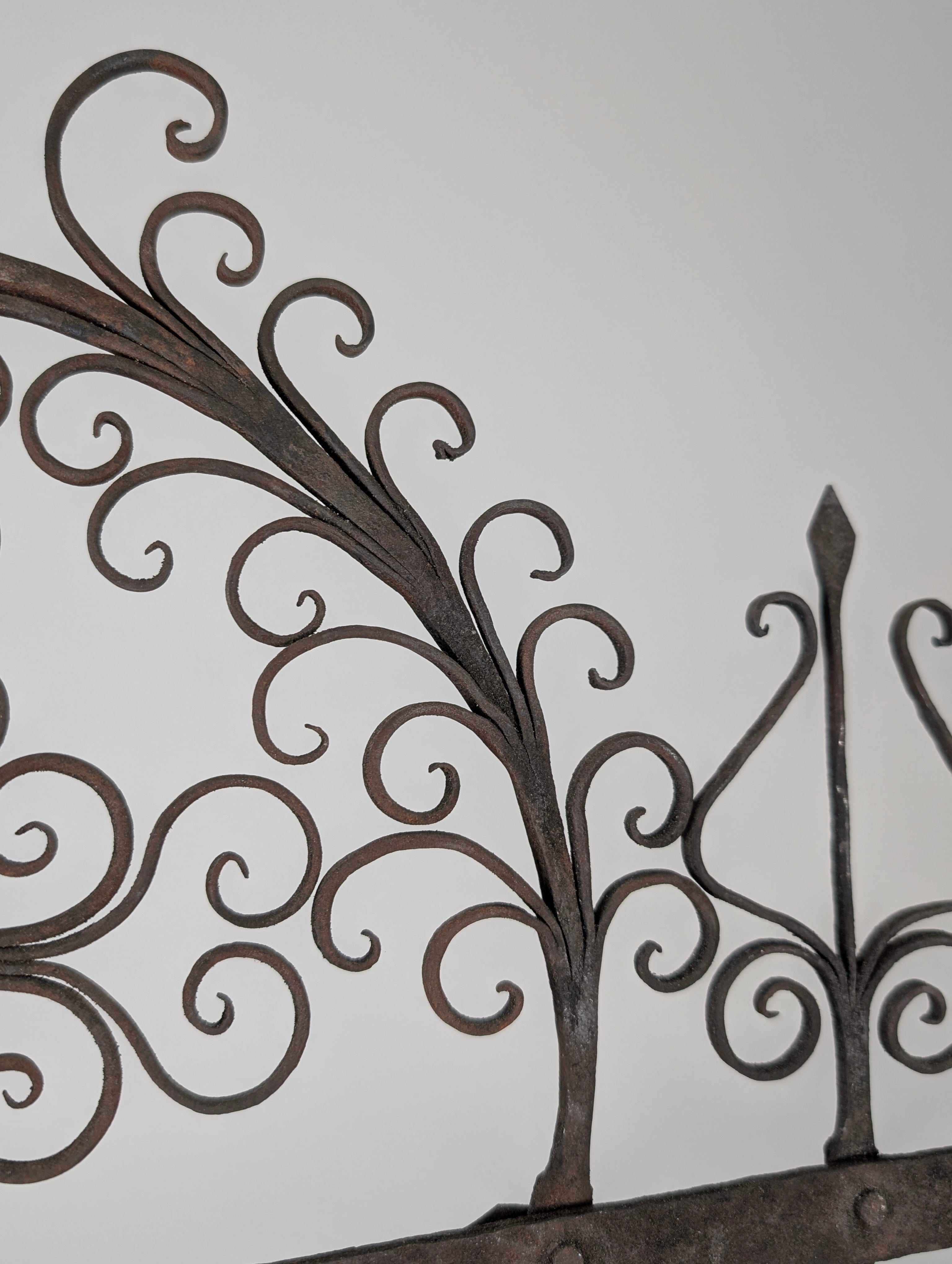 Spanish_Wrought_Iron_Fireplace_Screen_Candelabra,_Arts_and_Crafts,_1880s