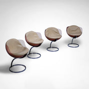Sphere_dining_chairs_by_Boris_Tabacoff_for_Mobilier_Modulaire_Moderne_France_1970s,_set_of_4