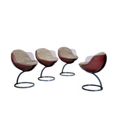 Sphere_dining_chairs_by_Boris_Tabacoff_for_Mobilier_Modulaire_Moderne_France_1970s,_set_of_4