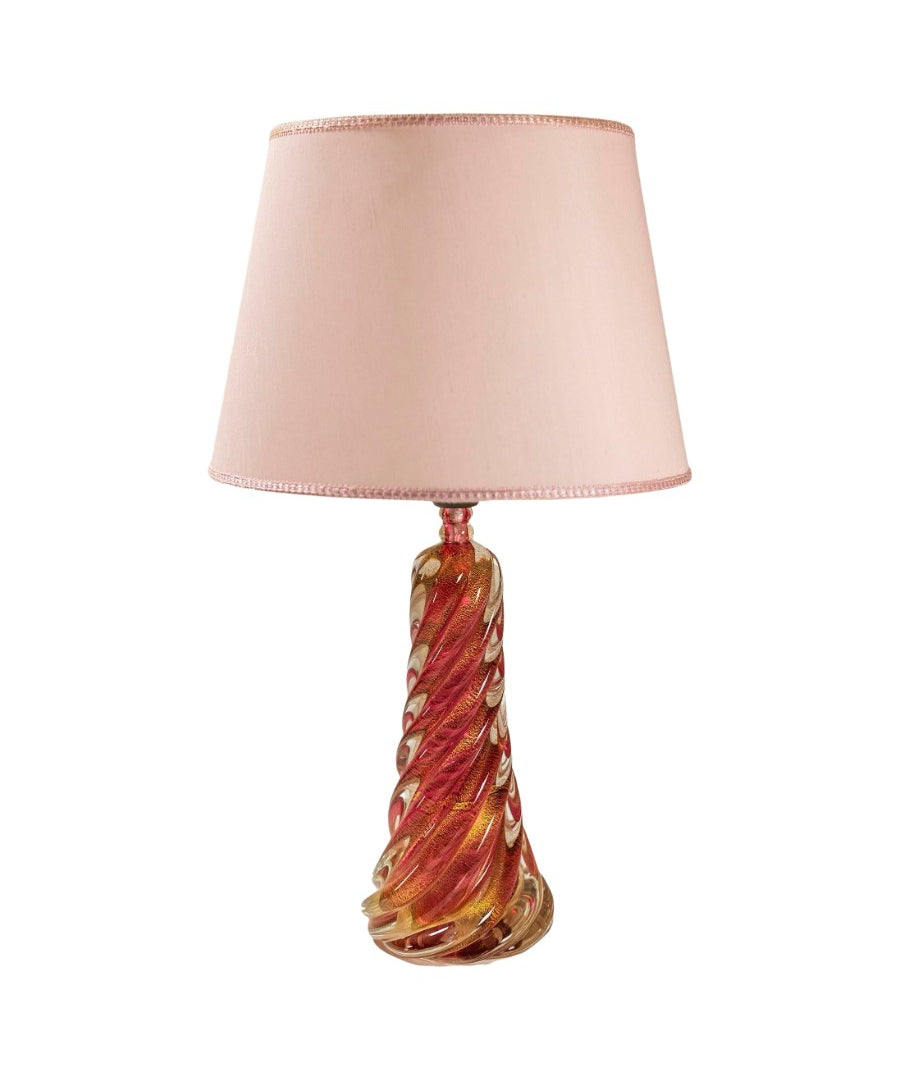 Spiral_Shaped_Table_Lamp_in_Pink-Colored_Murano_Glass,_Italy_1950s