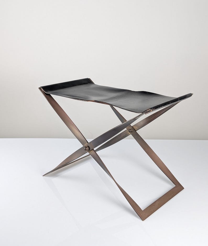 Steel_and_Leather_Folding_Stool,_Denmark,_1960s