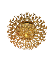 Stilkronen_Crystal_Glass_Chandelier_on_Gilt_Brass_Frame,_Italy_1970s