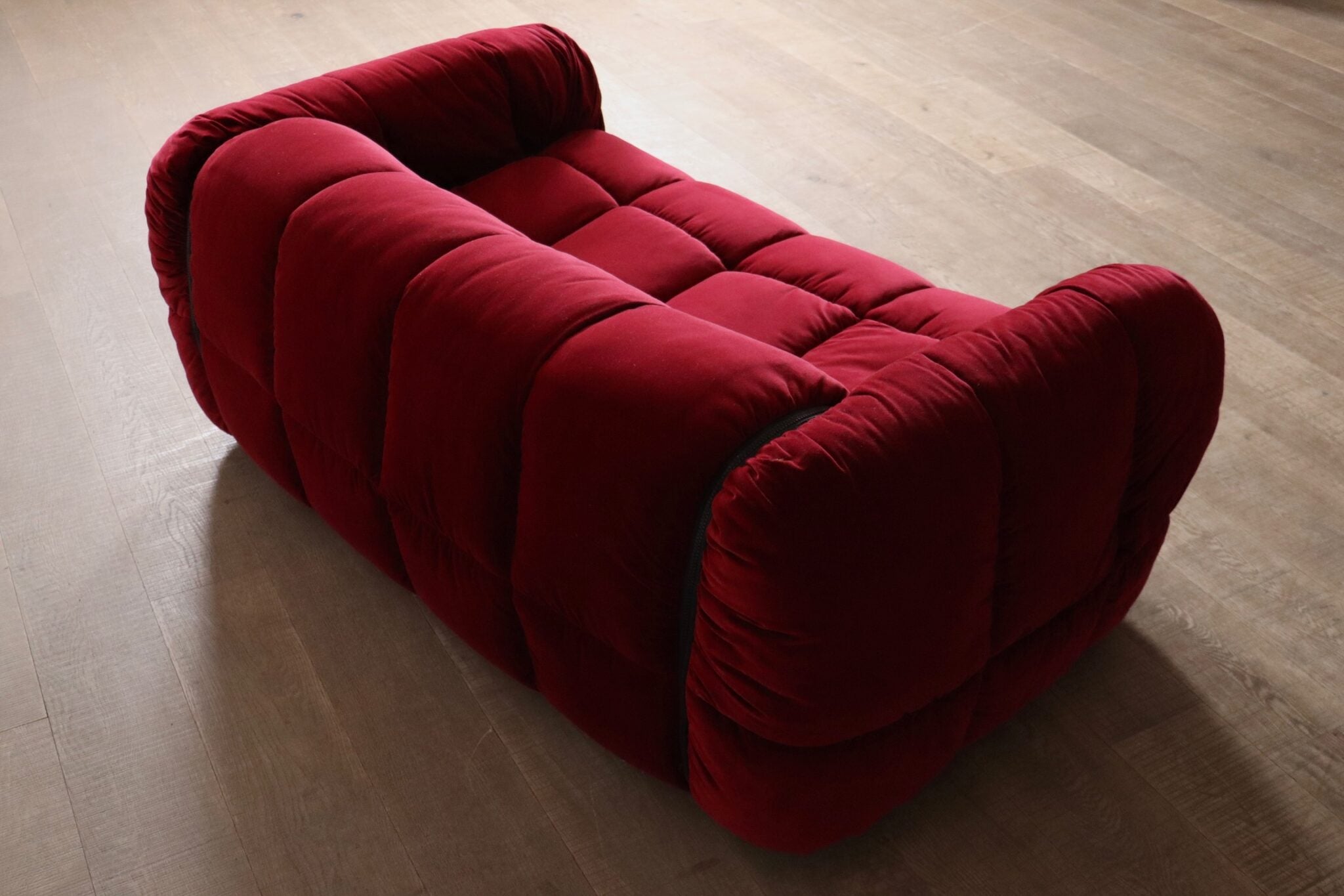 Strips_Sofa_by_Cini_Boeri_for_Arflex,_Velvet,_Mid_Century_Modern,_Italy_1968