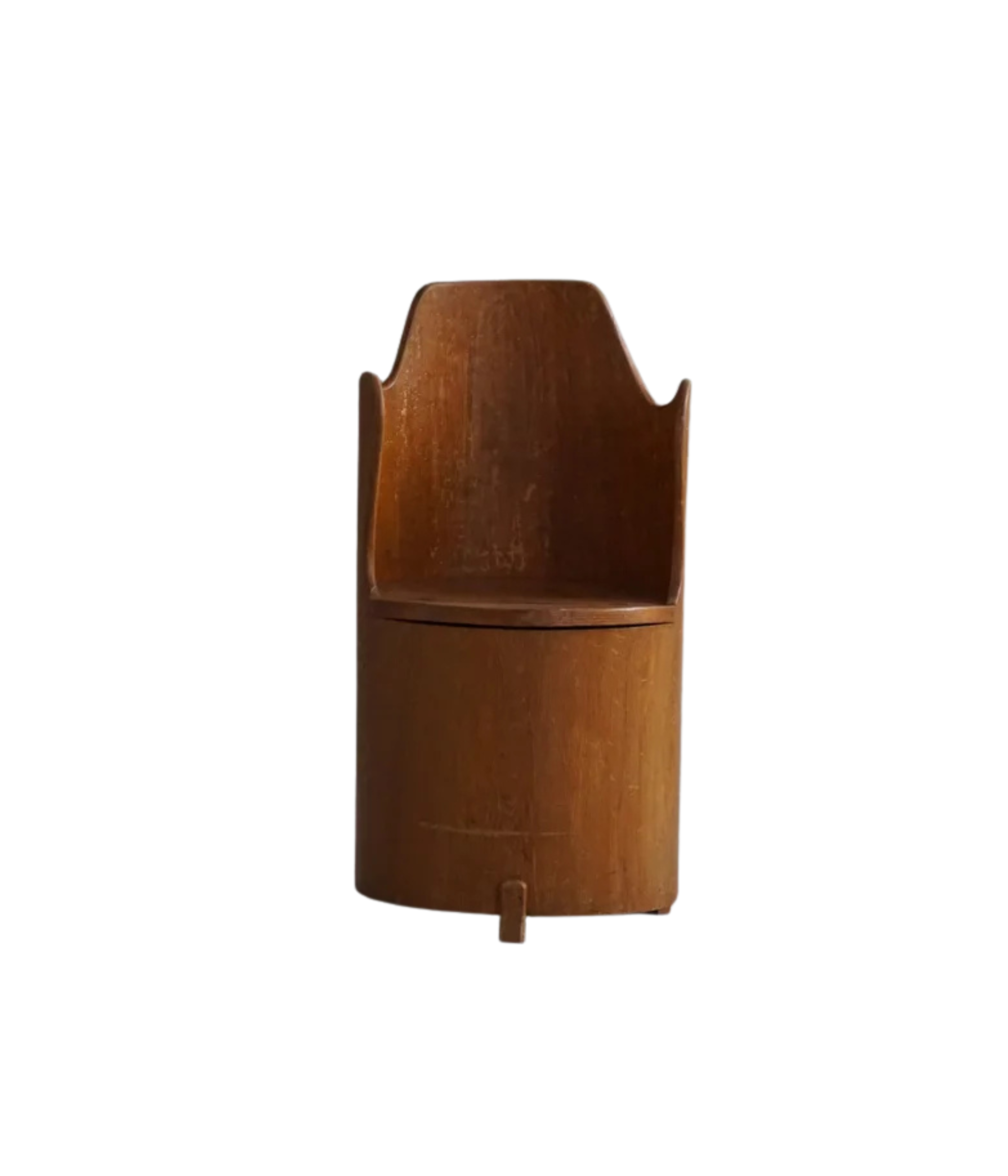 ‘Stump_Chair’_or_‘Kubstol’_in_Pine,_Scandinavian_Rustic_Design