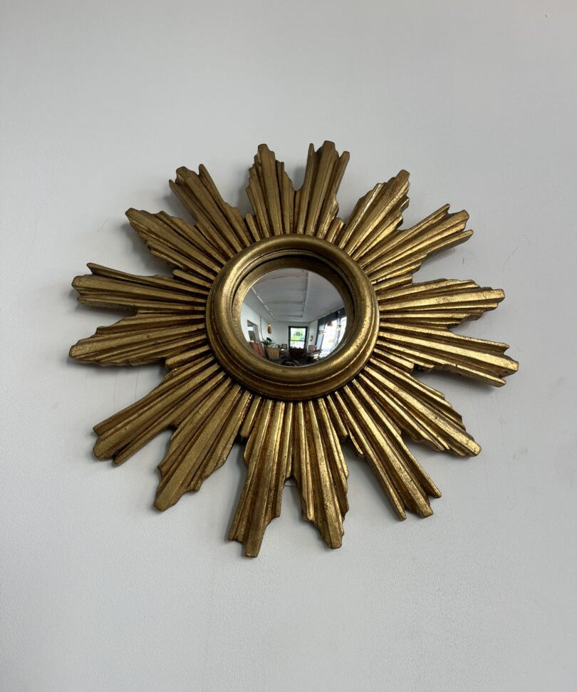 Mid-Century_Convex_Sunburst_Mirror,_Gilded_Wood_and_Resin