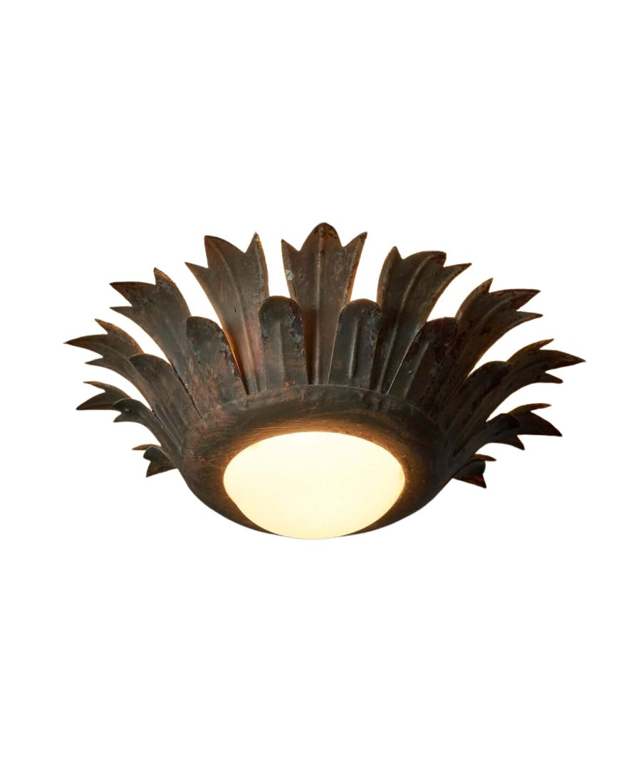 Sunflower_Ceiling_Lamp,_Gilt_Metal_&_Glass,_Italy