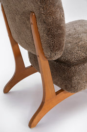 Oiva_Parviainen_Small_Lounge_Chair_in_Curly_Shearling