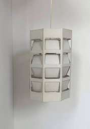 Large_Poul_Gernes_for_Louis_Poulsen_White_Pendant_Light,_Denmark,_1960s