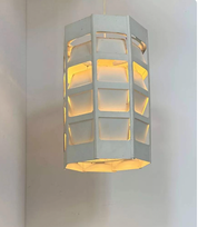 Large_Poul_Gernes_for_Louis_Poulsen_White_Pendant_Light,_Denmark,_1960s
