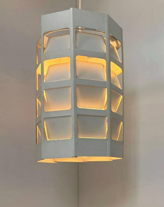 Large_Poul_Gernes_for_Louis_Poulsen_White_Pendant_Light,_Denmark,_1960s