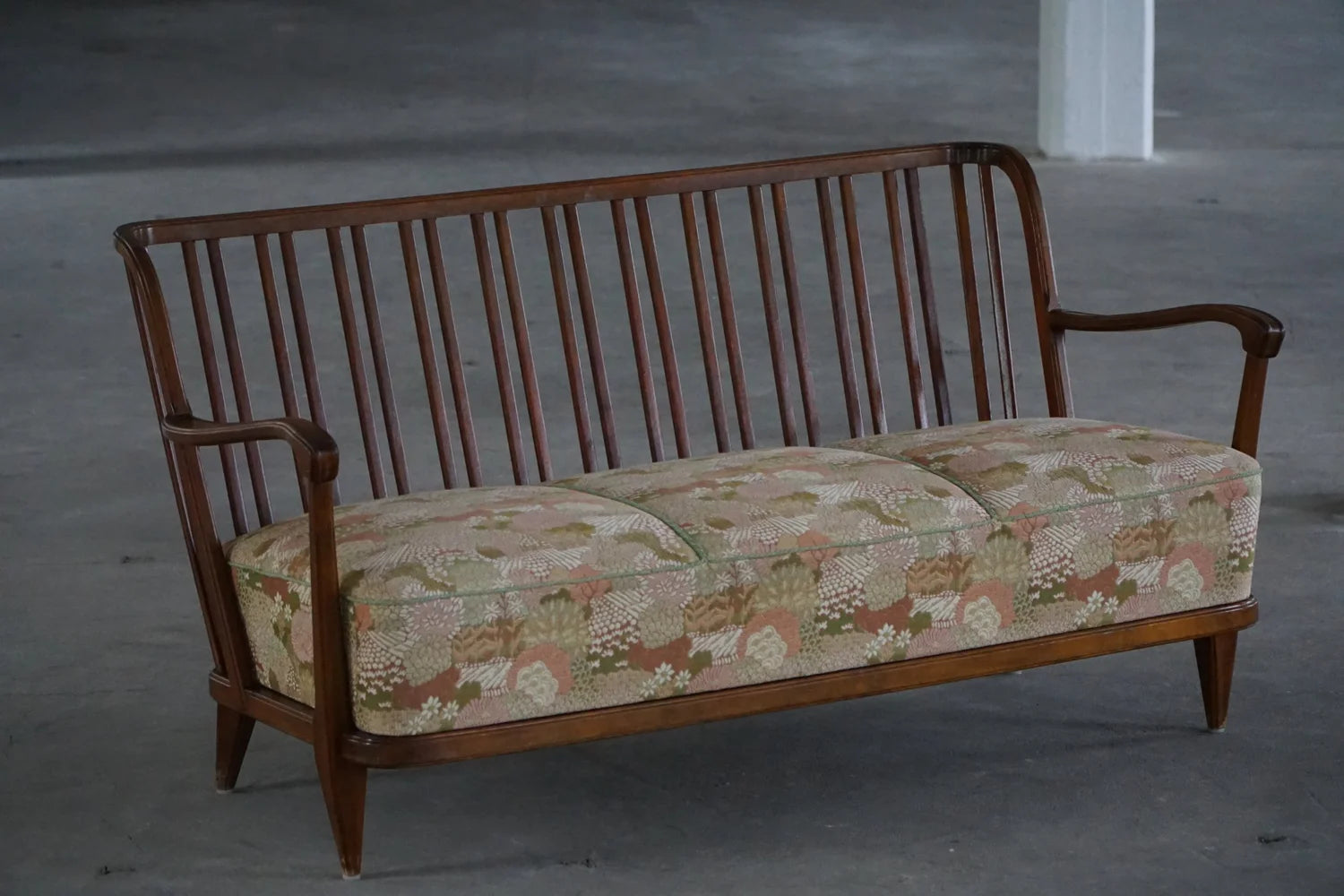 Svante_Skogh_Floral_Sofa,_Swedish_Mid_Century_Design