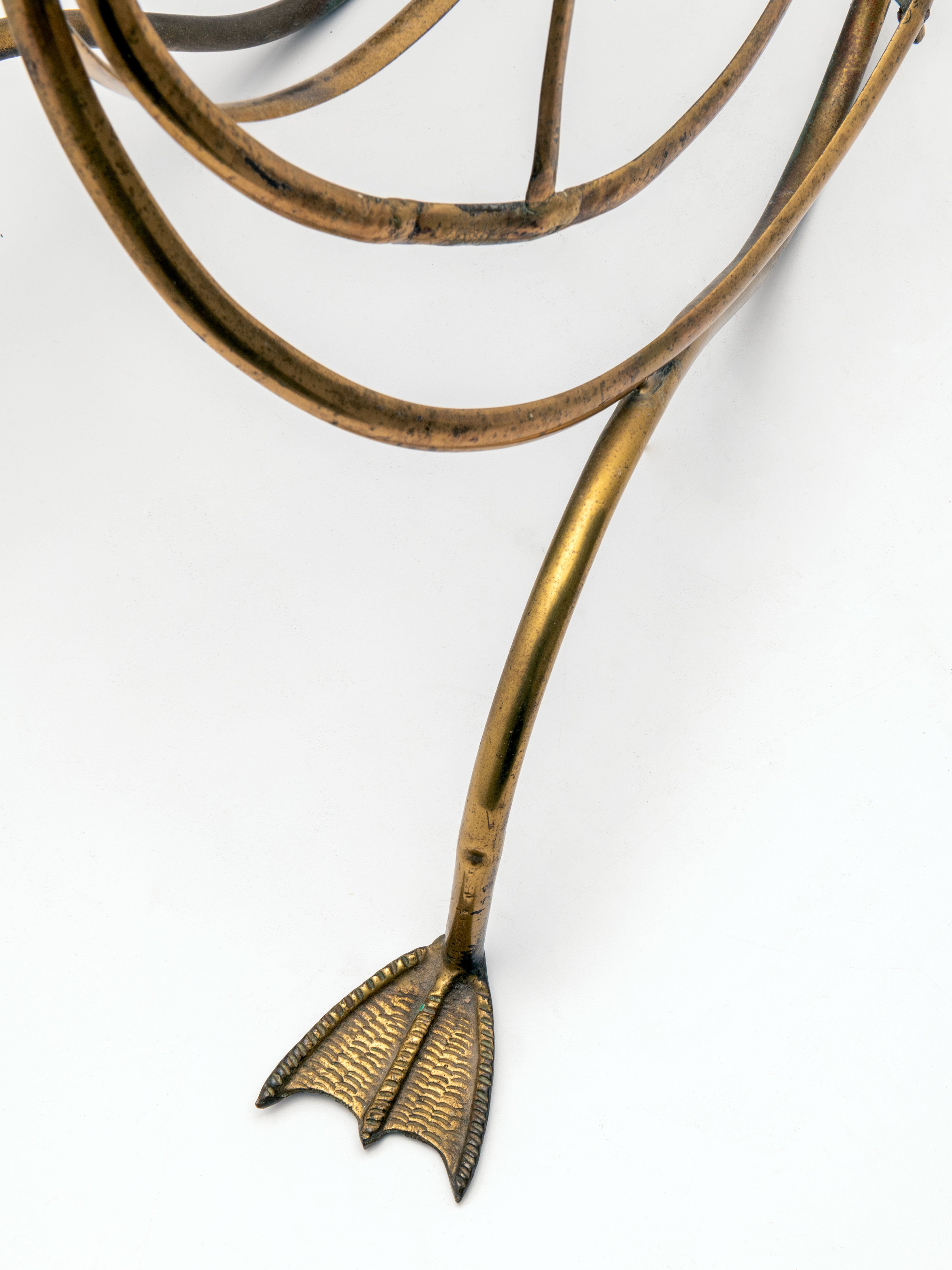 Swan_Magazine_Rack_Maison_Jansen_Brass_1950s_France