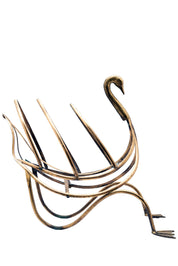 Swan_Magazine_Rack_Maison_Jansen_Brass_1950s_France