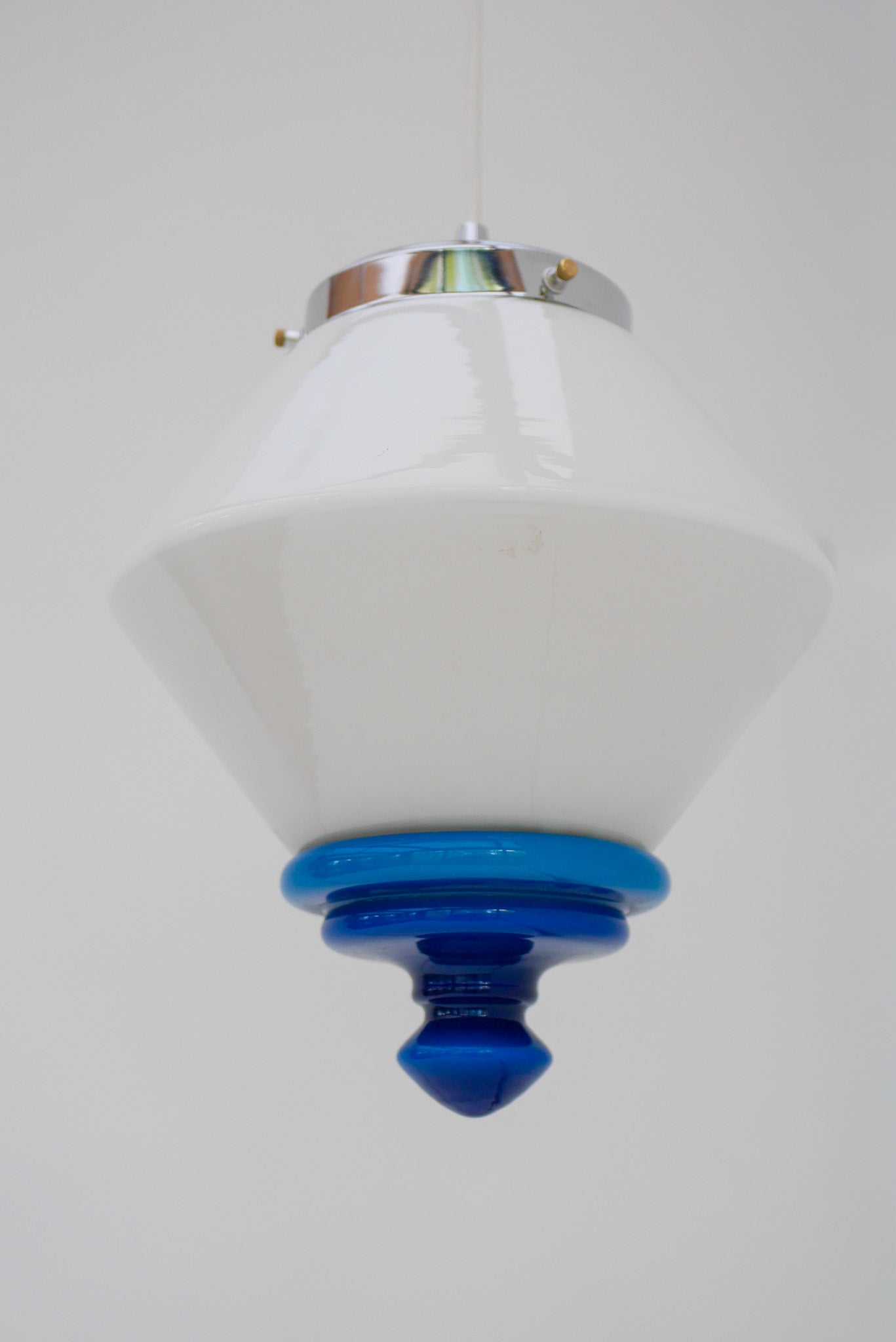 Swedish_Art_Deco_Milk_Glass_Pendant_Lamp_with_Blue_Accents,_1930s