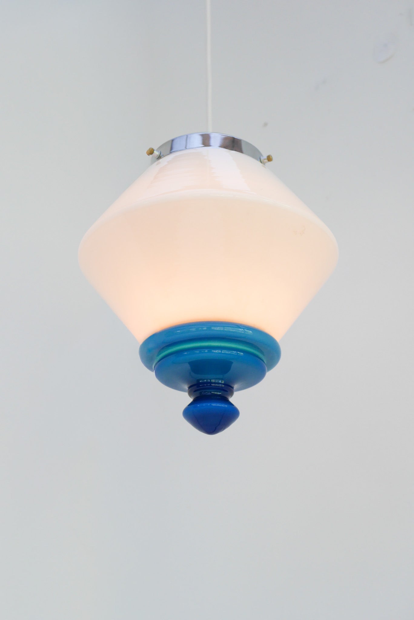 Swedish_Art_Deco_Milk_Glass_Pendant_Lamp_with_Blue_Accents,_1930s