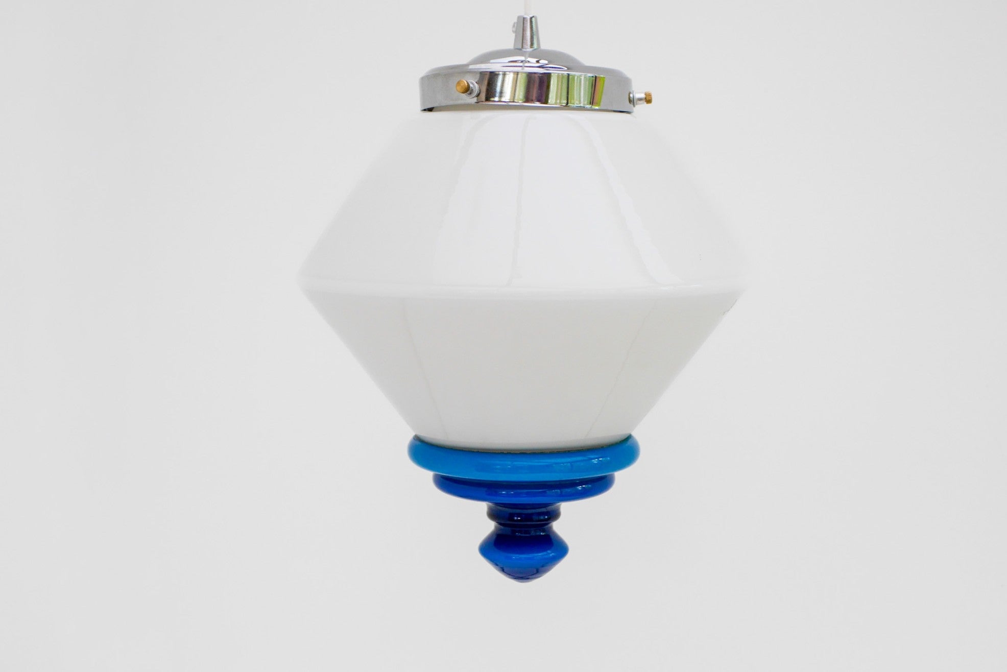 Swedish_Art_Deco_Milk_Glass_Pendant_Lamp_with_Blue_Accents,_1930s