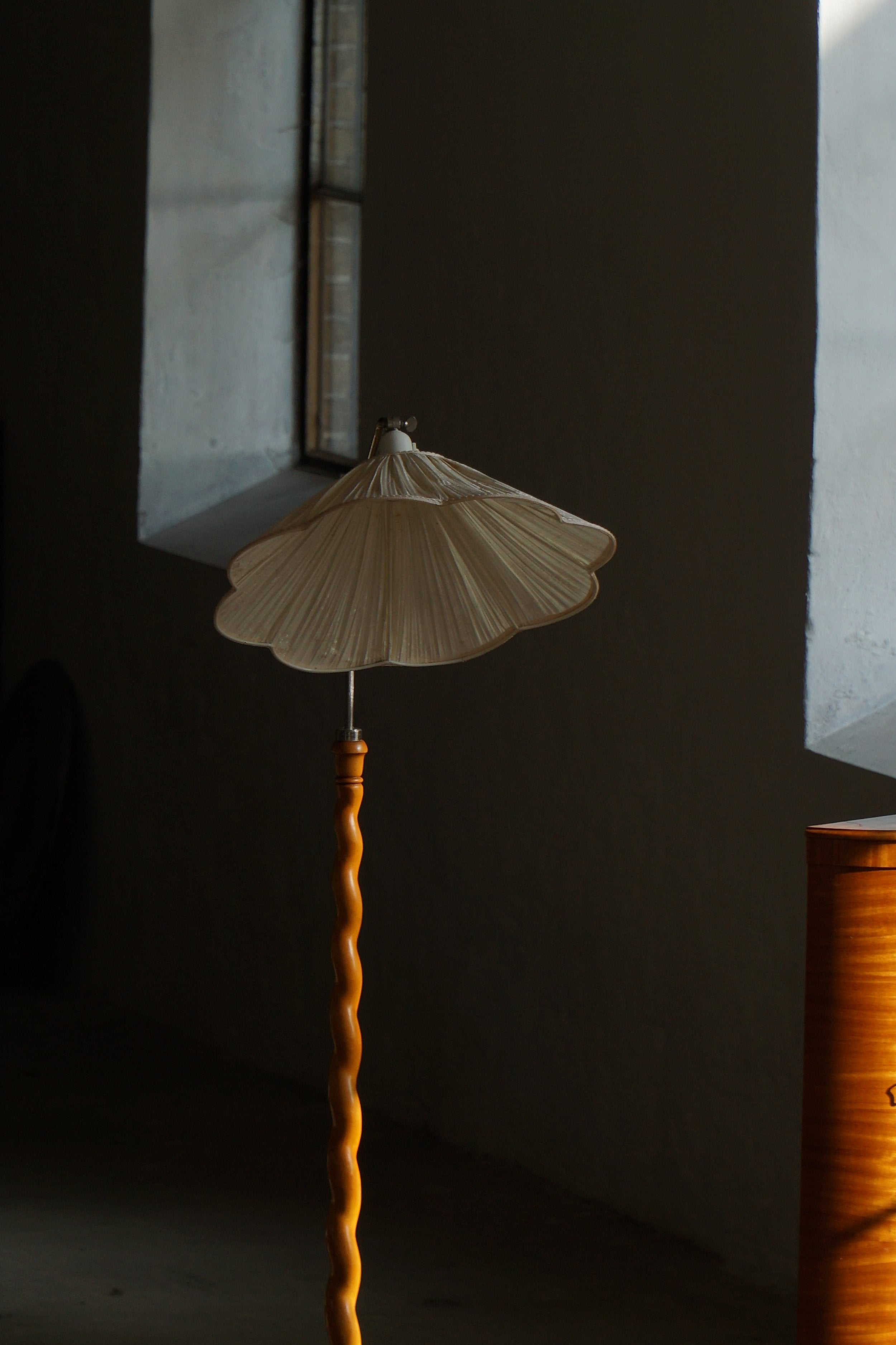 Swedish_Birch_Floor_Lamp_with_Pleated_Shade