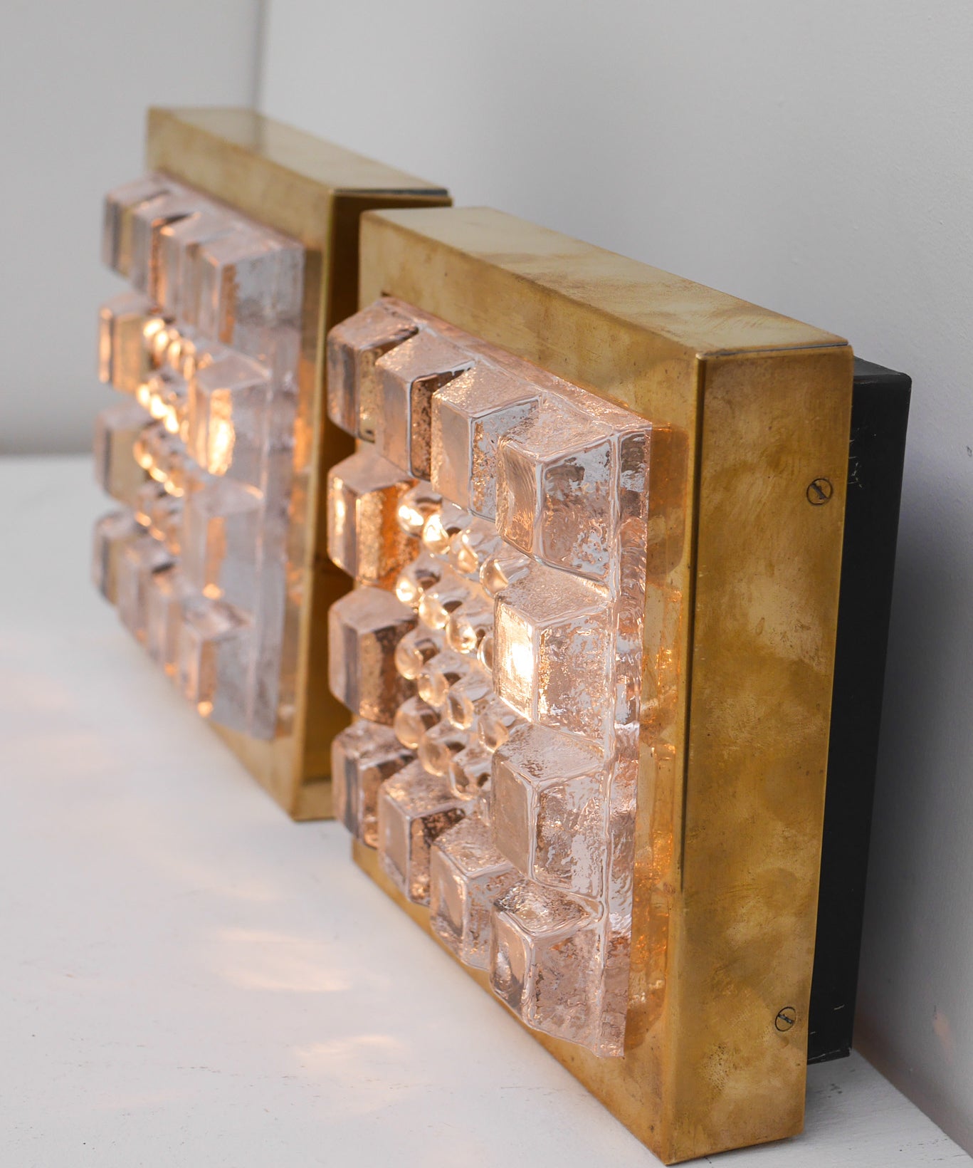 Set_of_2_Brutalist_Brass_and_Textured_Glass_Wall_Lamps_by_Falkenbergs_Belysning,_Sweden,_1967