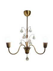Swedish_Grace_Brass_and_Glass_Pendant_Chandelier,_Scandinavian_Mid_Century_Ceiling_Light,_1940s