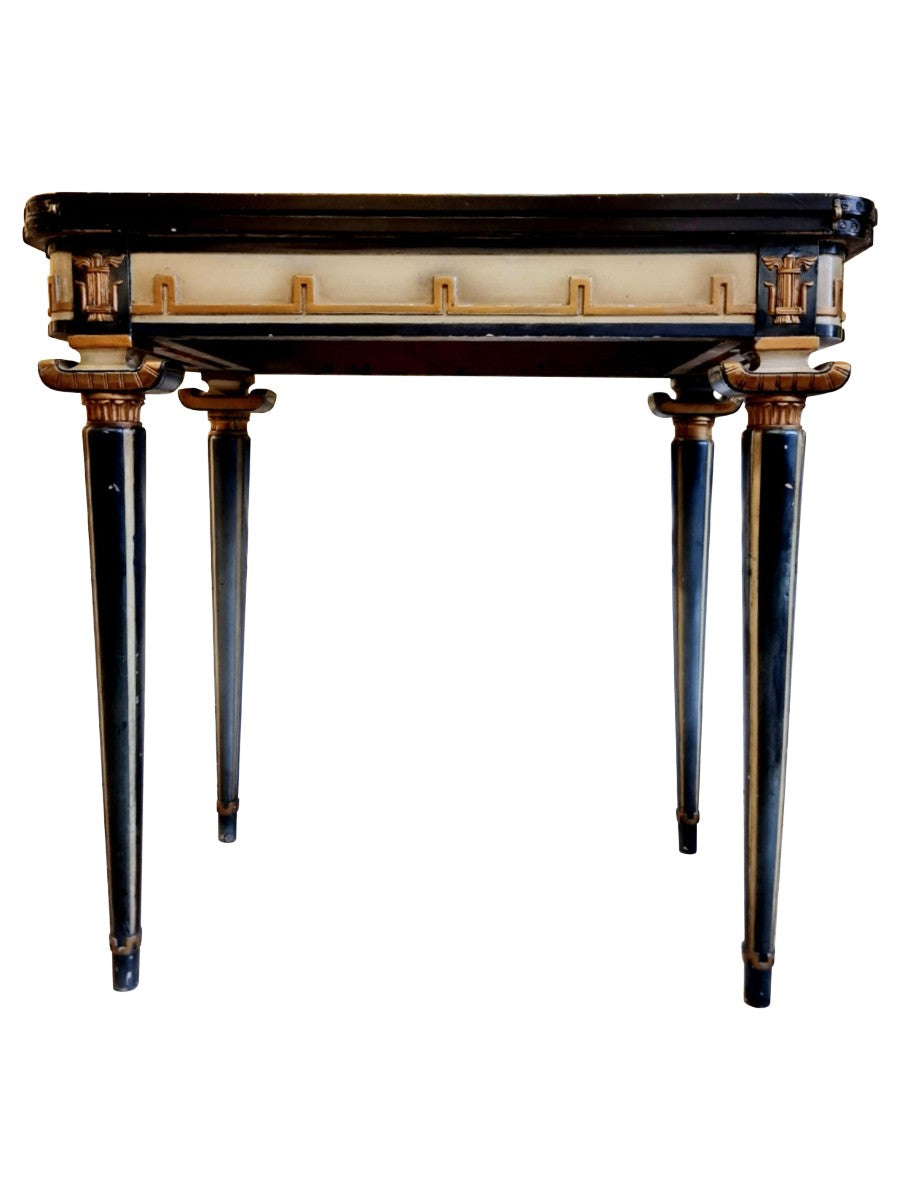Swedish_grace,_game_table_with_decor_of_meander_in_relief,_1920/30s.