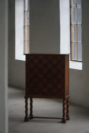 Swedish_Grace_Geometric_Oak_Cabinet_by_Thysells_Möbler,_Art_Deco_Storage_Cabinet,_1940s