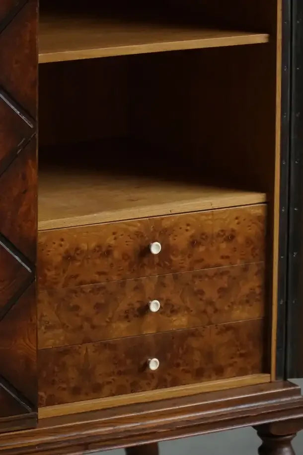 Swedish_Grace_Geometric_Oak_Cabinet_by_Thysells_Möbler,_Art_Deco_Storage_Cabinet,_1940s