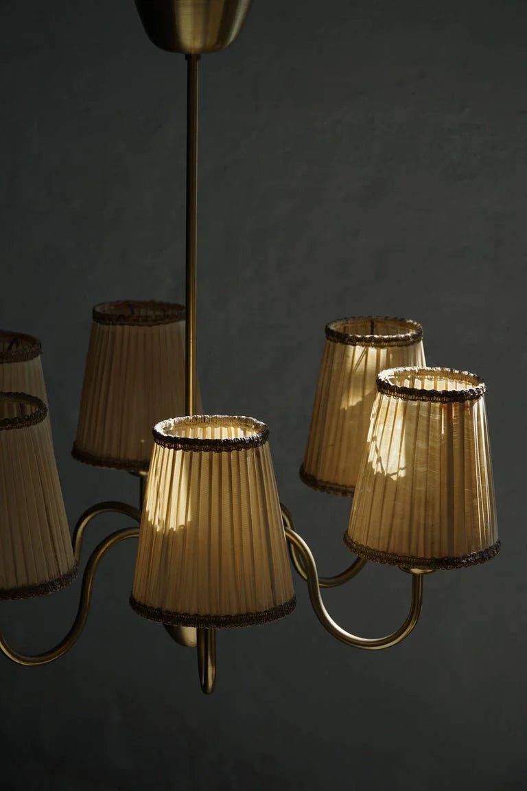 Swedish_Mid_Century_Modern,_5_Arm_Chandelier,_Attr._Hans_Bergström,_1950s