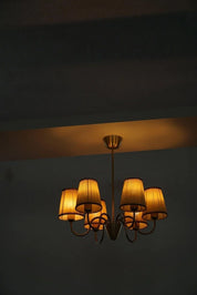 Swedish_Mid_Century_Modern,_5_Arm_Chandelier,_Attr._Hans_Bergström,_1950s