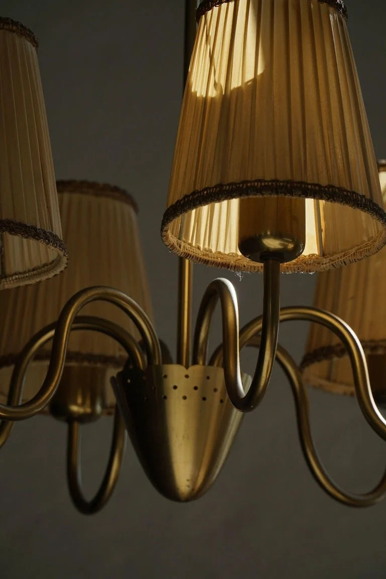 Swedish_Mid_Century_Modern,_5_Arm_Chandelier,_Attr._Hans_Bergström,_1950s