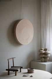 Swedish_Mid_Century_Modern,_Ceiling_/_Flush_Scone_in_Linen,_1950s