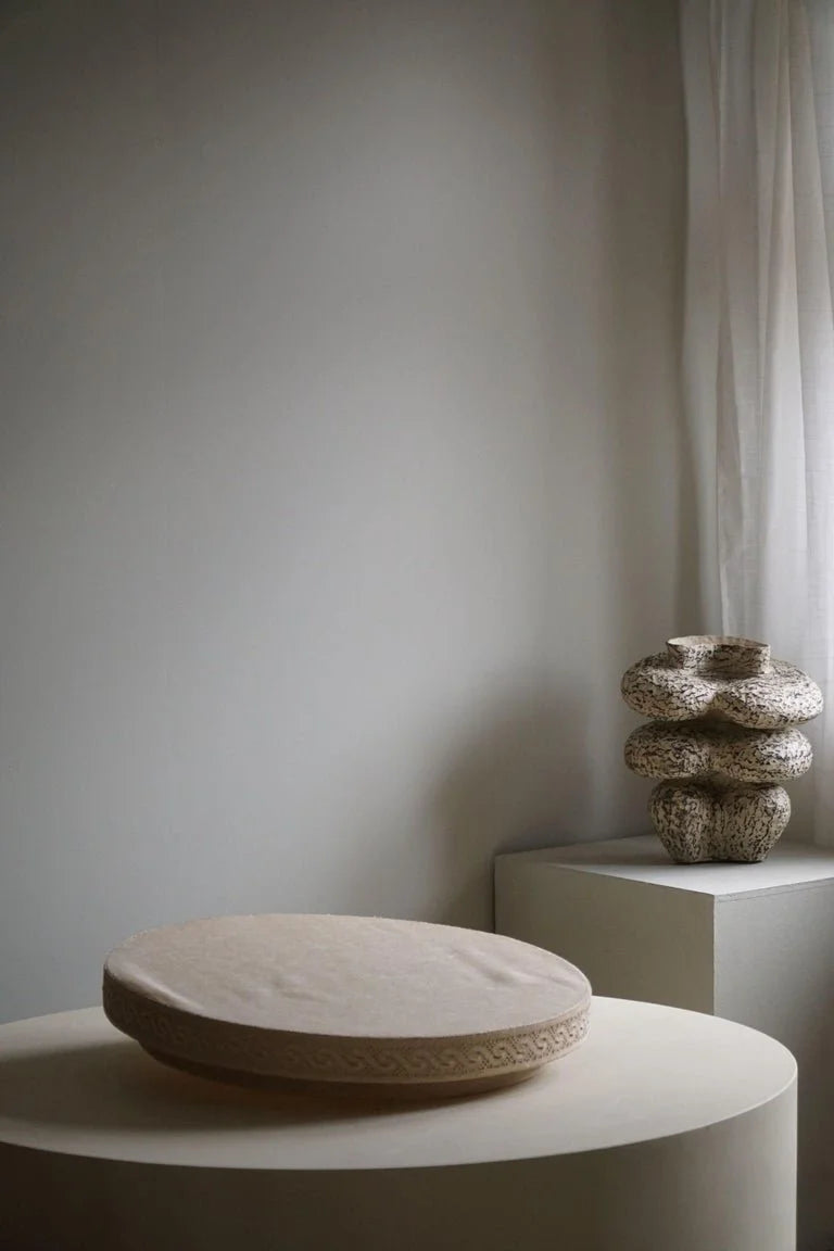 Swedish_Mid_Century_Modern,_Ceiling_/_Flush_Scone_in_Linen,_1950s