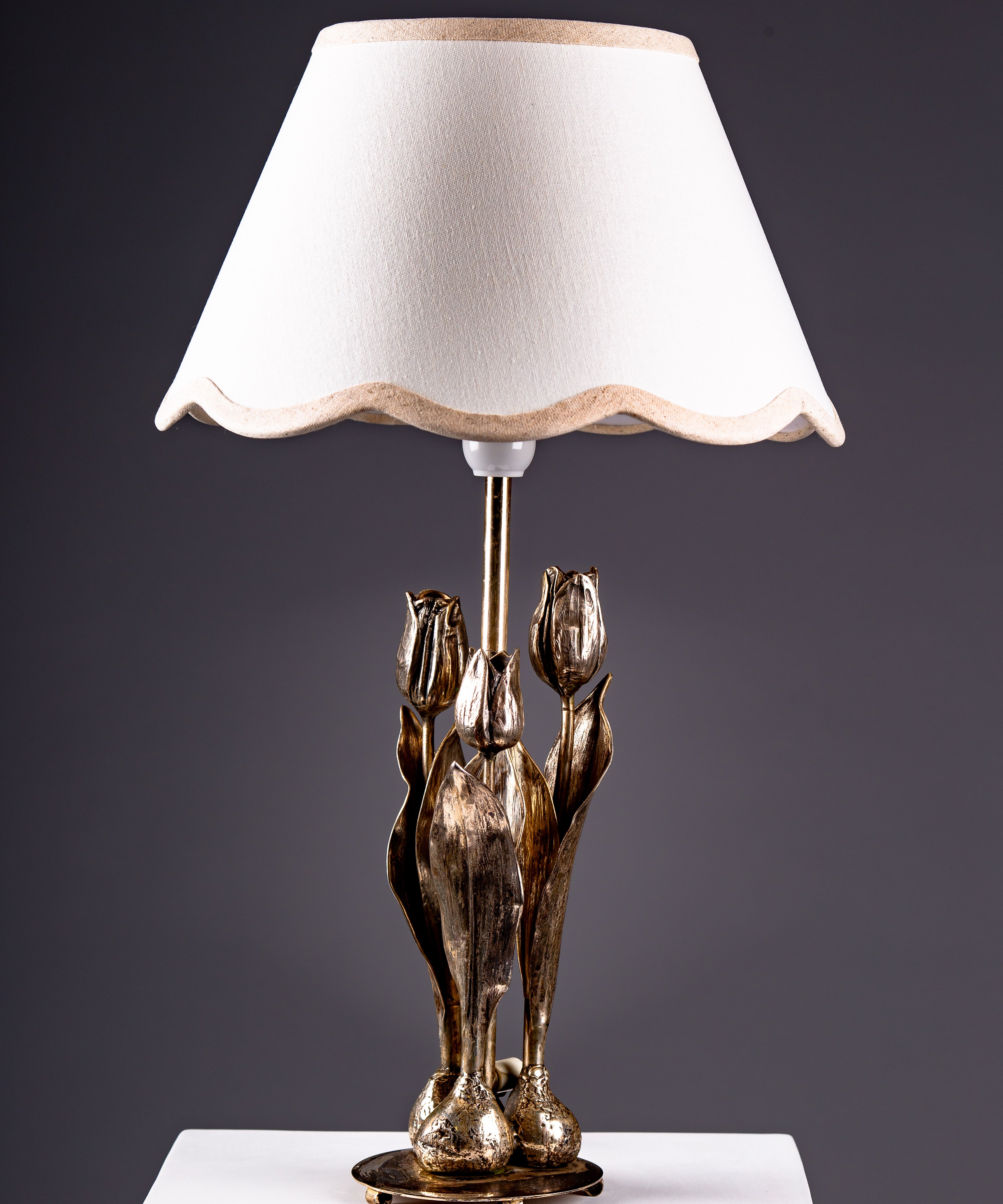 Silver-Plated_Tulip_Table_Lamp_by_H._Pegefors,_Sweden_1965