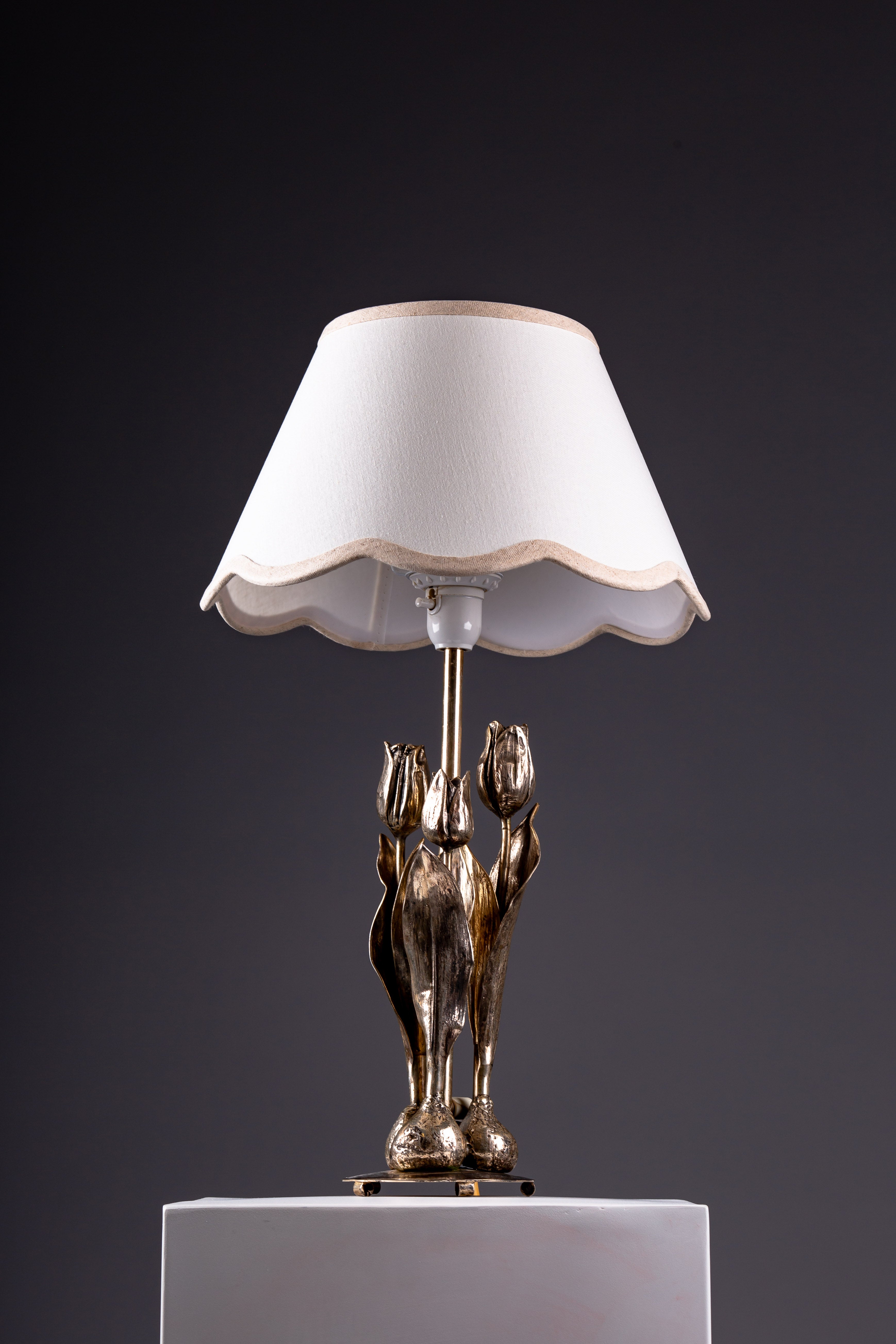 Silver-Plated_Tulip_Table_Lamp_by_H._Pegefors,_Sweden_1965