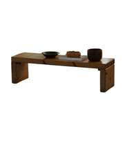Swedish_Modern_Brutalist_Table_Bench_in_Solid_Pine,_1970s