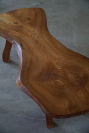 Swedish_Modern,_Organic_Shaped_Sofa_Table_in_Elm_by_Carl-Axel_Beijbom,_1968