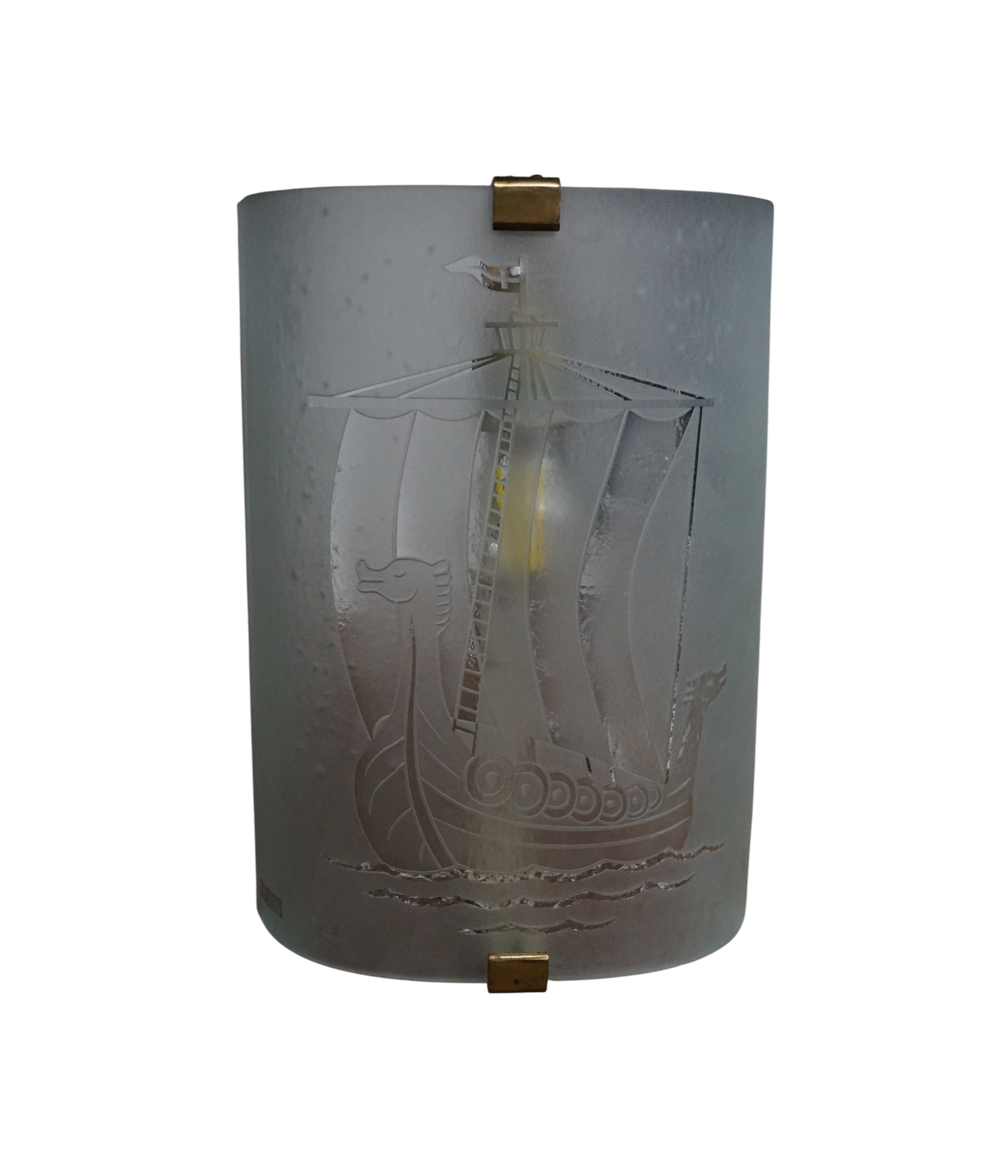 Swedish_Modern_Wall_Lamp_by_Glössner_&_Co.,_Etched_Frosted_Glass_and_Brass_Sconce,_1940s
