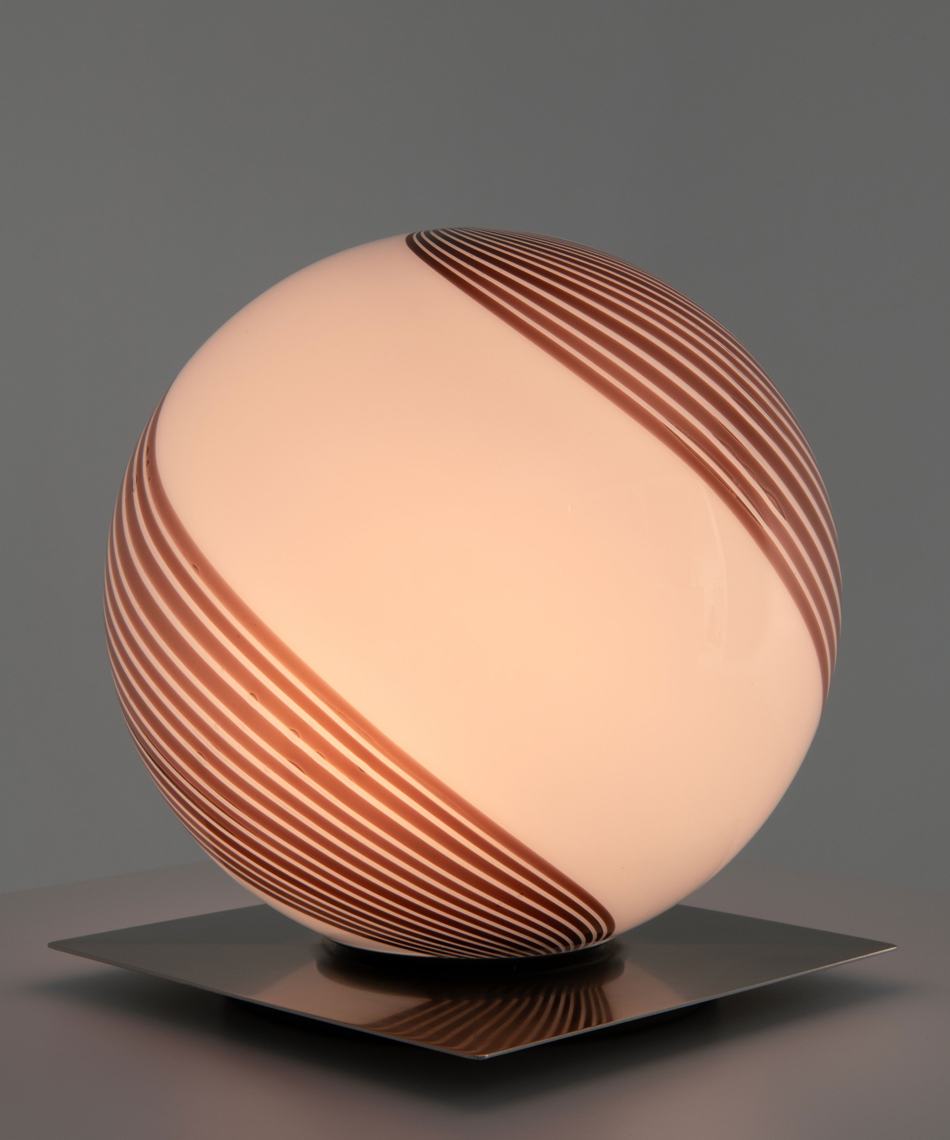 Table_Lamp_Lamperti_Murano_Glass_Stainless_Steel_1970s_Italy