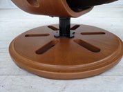 Swivel_Armchair,_Corduroy_Upholstery_&_Wood_Base,_1980s_Sweden