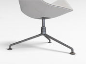 Swivel_Tulip_chair_FK6725_by_Preben_Fabricius_&_Jørgen_Kastholm,_1960s