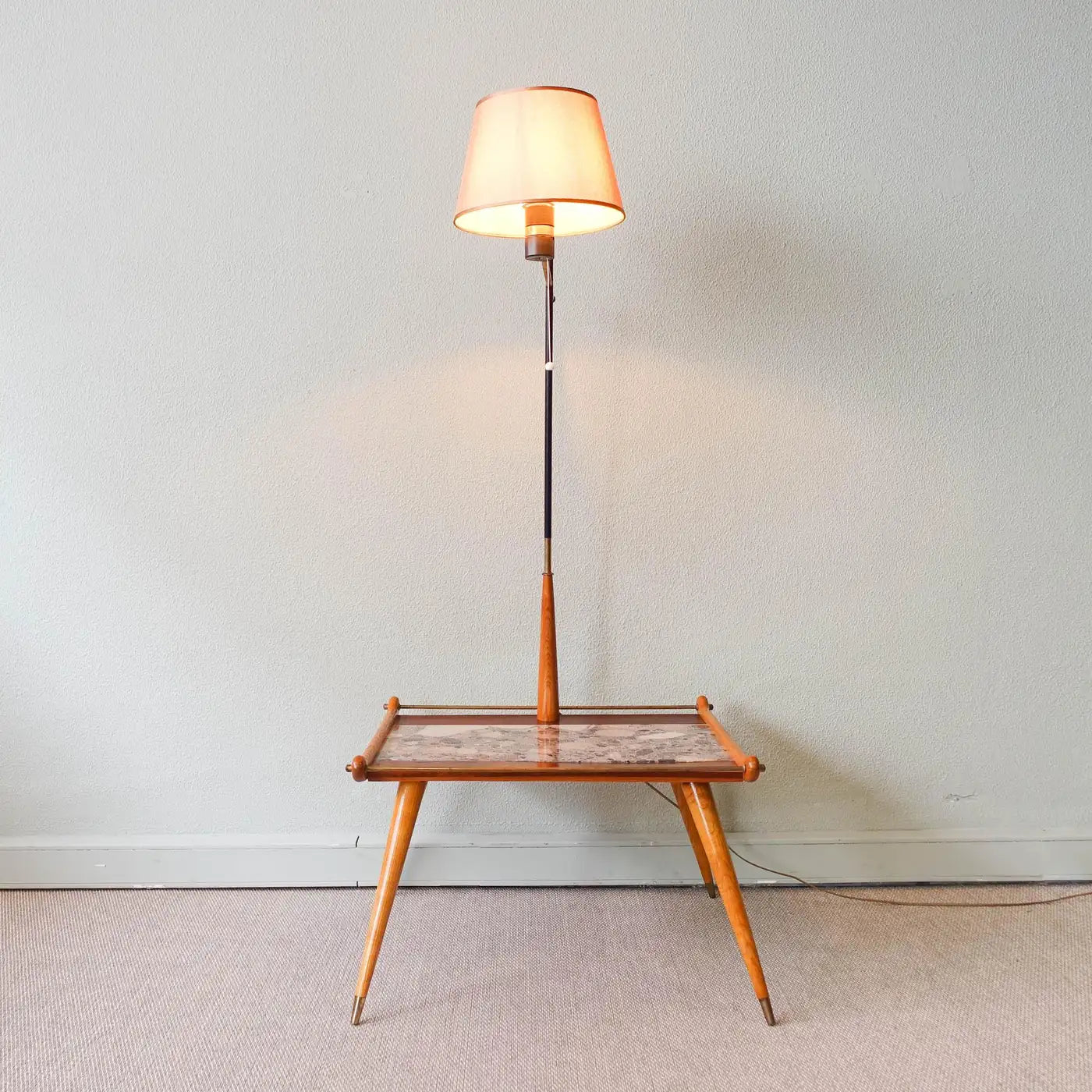 Table_and_Lamp,_Ash_Wood_and_Marble,_1950s,_Portugal
