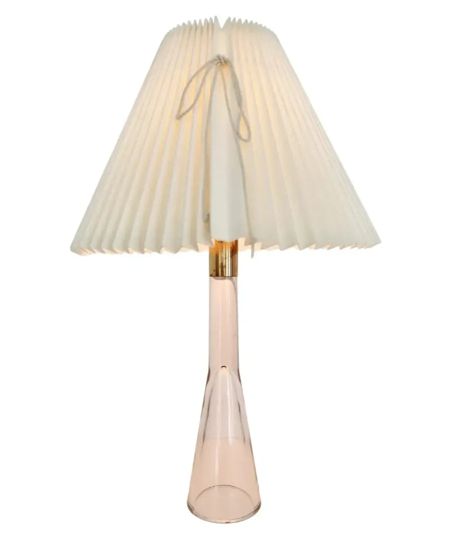 Table_Lamp,_Orno_Oy,_Glass_And_Brass,_Mid-Century_Modern,_Finland