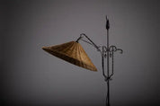 Taidetakomo_Antti_Hakkarainen_Wrought_Iron_Floor_Lamp,_1930s,_Finland